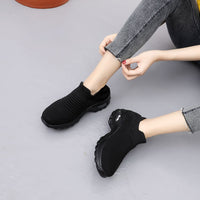 Women Mesh Slip On Walking Shoes