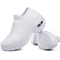 Women Mesh Slip On Walking Shoes