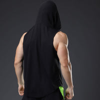 Men Hoodie Muscle Tank Tops