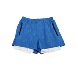 Men Double Layer Running Shorts