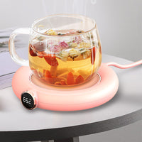 Cup Warmer Heat Beverage Mug Mat Keep Drink Warm Heater