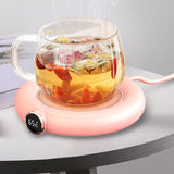 Cup Warmer Heat Beverage Mug Mat Keep Drink Warm Heater