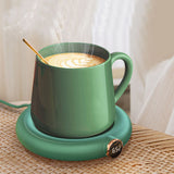 Cup Warmer Heat Beverage Mug Mat Keep Drink Warm Heater