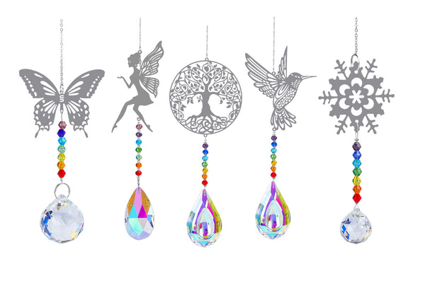 5-Pack Hanging Suncatcher Rainbow Maker