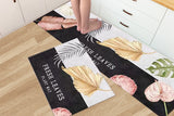 2Pcs Kitchen Floor Mat