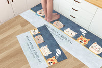 2Pcs Kitchen Floor Mat