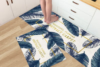 2Pcs Kitchen Floor Mat