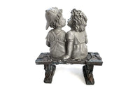 Resin Boy & Girl Garden Decor Statue