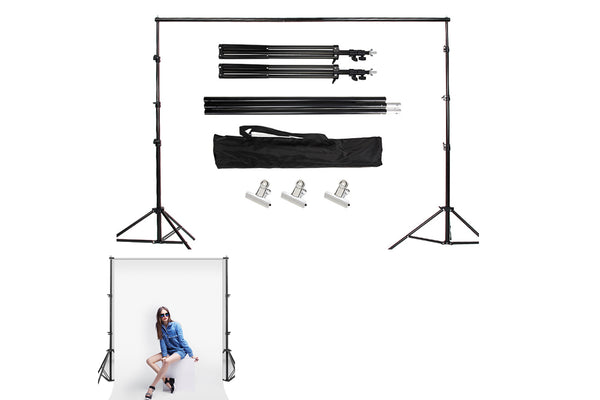 Photo Studio Backdrop Support System