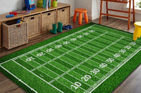 Sport Field Kids Play Area Rug