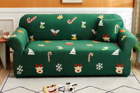 Christmas Printed Elastic Sofa Cover