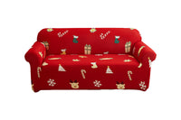 Christmas Printed Elastic Sofa Cover