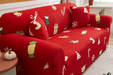 Christmas Printed Elastic Sofa Cover