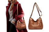 Soft PU Leather Crossbody Shoulder Bag for Women