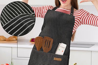 Kitchen Adjustable Cooking Aprons with 2 Pockets