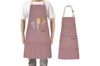 Kitchen Adjustable Cooking Aprons with 2 Pockets