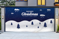 Christmas Garage Door Banner