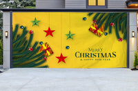 Christmas Garage Door Banner