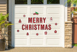 24-Piece Christmas Garage Door Decoration Set Garage Door Decor