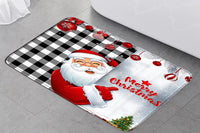 Three-Piece Christmas Bathroom Toilet Mat Set