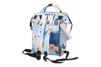 Printed Baby Diaper Backpack