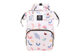 Printed Baby Diaper Backpack