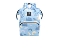 Printed Baby Diaper Backpack