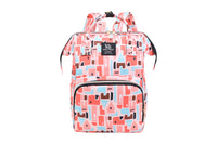 Printed Baby Diaper Backpack