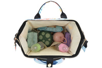 Printed Baby Diaper Backpack