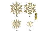 36-Pack Christmas Snowflake Decorations