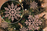 36-Pack Christmas Snowflake Decorations