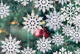 36-Pack Christmas Snowflake Decorations