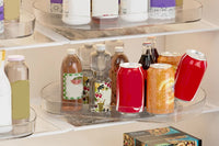 Rectangle Lazy Susan Turntable Organizer for Refrigerator