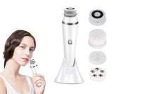 4-in-1 Electric Facial Cleansing Brush Set for Skin Care