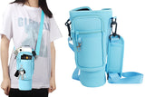 40 OZ Water Bottle Carrier Bag with Pouch and Adjustable Shoulder Strap