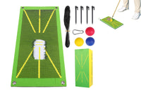 Golf Training Mat Set for Swing Detection