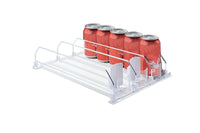 Drink Organizer for Fridge Automatic Pusher Glide Soda Can Dispenser