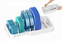 Expandable Food Container Lid Organizer with Adjustable Dividers