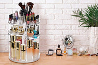 360 Degree Rotating Makeup Organizer Box Cosmetic Storage