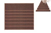 Self-Adhesive Imitation Linen Non-Slip Stair Tread Carpet Mat