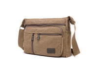 Men's Canvas Shoulder Messenger Bag Crossbody