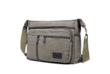 Men's Canvas Shoulder Messenger Bag Crossbody