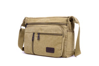 Men's Canvas Shoulder Messenger Bag Crossbody