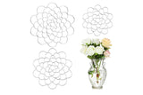 3Pcs Flower Arranger Frog Lid Reusable Stainless Steel Flower Arrangement Holder