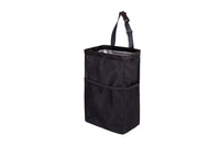 Hanging Car Trash Can with Storage Pockets Car Multifunctional Oxford Cloth Storage Bag