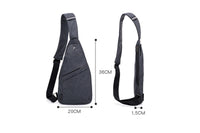 Anti-theft Sling Chest Pack Lightweight Crossbody Pocket Bag