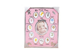 Baby's First Year Picture Photo Frame Baby Month Photo Frame