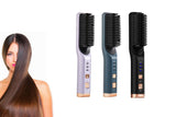 Portable Cordless Hair Straightener Brush for Travel Home Use