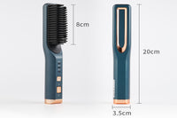 Portable Cordless Hair Straightener Brush for Travel Home Use