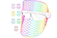 Rechargeable 7-Color LED Light Therapy Face Mask for Skin Care